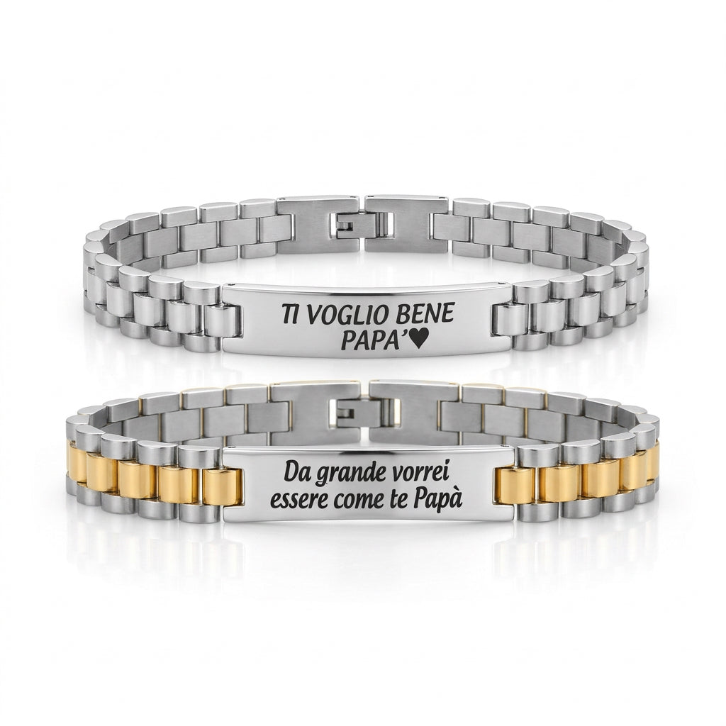 Bracciale con incisione