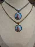 Collana rotondo piccolo con bordo
