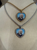 Collana cuo cuore strass